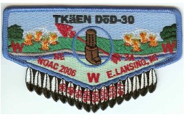Tkaen DoD Lodge #30 Section NE 3A 2006 NOAC Flap S28