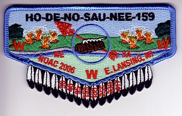 Ho-De-No-Sau-Nee Lodge #159 Section NE-3A 2006 NOAC S39
