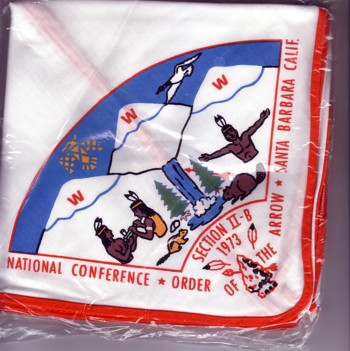 1973 NOAC Section II-B Neckerchief 