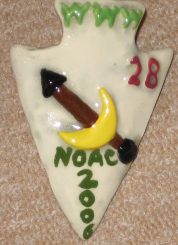 Lodge #28 2006 NOAC Neckerchief slide