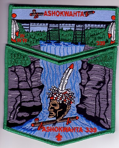 Ashokwahta Lodge #339 Two Piece Set S13 X1