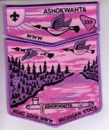 Ashokwahta Lodge #339 2006 NOAC Set S14/X2