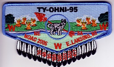 Ty-Ohni Lodge #95 2006 NOAC NE-3A Section Flap S43