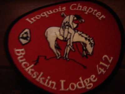 Buckskin Lodge #412 Iroquois Chapter Patch R1