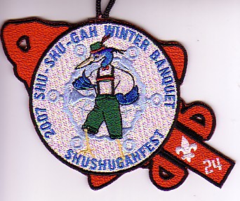 Shu Shu Gah Lodge #24 Event Patch eA2007