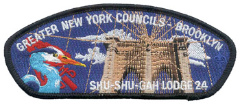 Shu Shu Gah Lodge #24 New CSP X15
