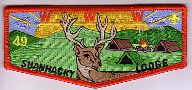 Suanhacky Lodge #49 New Regular Issue Flap F8  