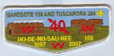 Ho De No Sau Nee Lodge #159 40th Anniversary Issue S41 Officers Issue