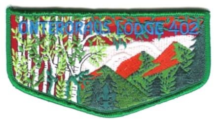 Onteroraus Lodge #402 S47 Brotherhood Flap