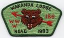 Wakanda Lodge #186 X1 1983 NOAC