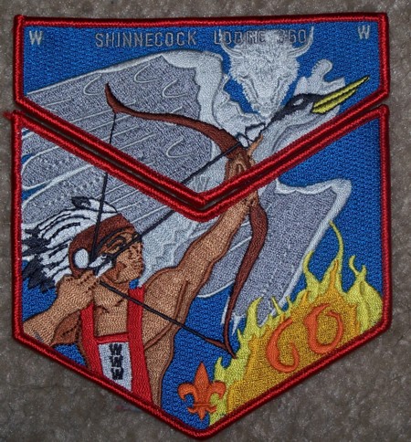 Shinnecock Lodge #360 60th Aniversary Set S35 X14 Vigil Issue