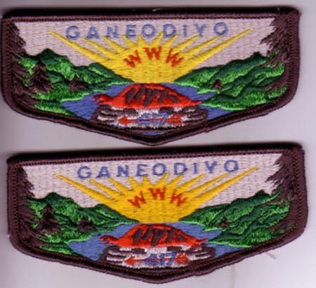 Ganeodiyo Lodge #417 S1a and S1b varieties
