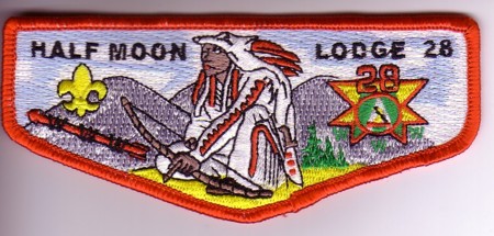 New Half Moon Lodge #28 Trader Flap S35