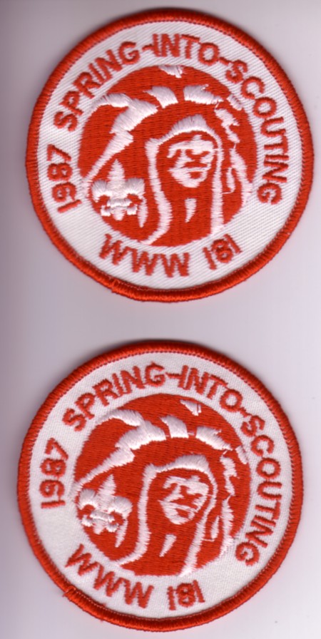 Nischa Nimat Lodge #181 eR1987a TRM and eR1987b TLS varieites