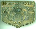 Nischa-Nimat Lodge #181 Neckerchief Slide