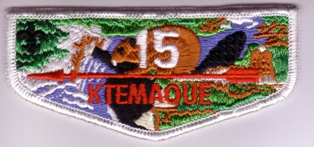 Ktemaque Lodge #15 S38 New Regular Issue Flap