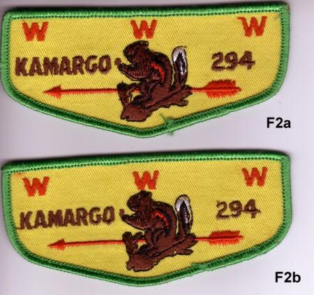 Kamargo Lodge #294 F2a and F2b