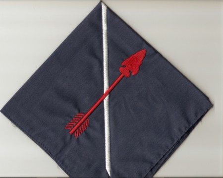 Buckskin Lodge #412 Emroidered Neckerchief N7