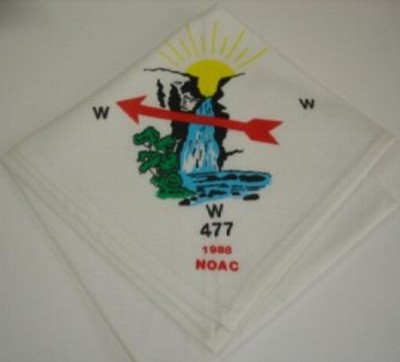 Gajuka Lodge 1988 NOAC Neckerchief N1.7