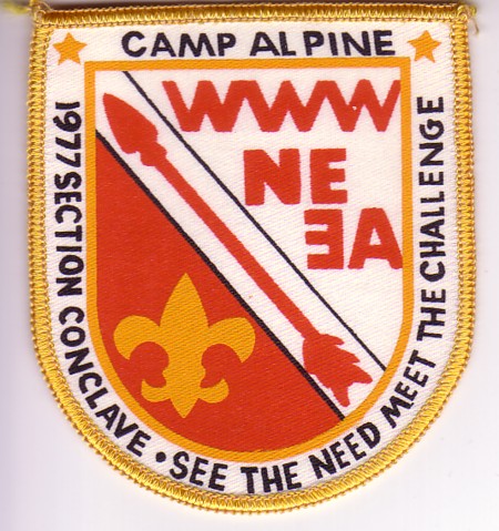 Section NE-3A 1977 Section Conclave Patch