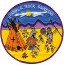 J-0.7 Purple Rock Dancer Jacket Patch