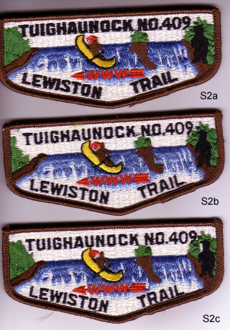 Tuighaunock Lodge #409 S2a, S2b, S2c