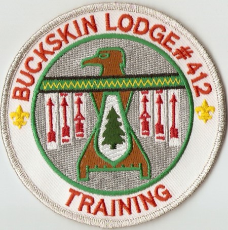 Buckskin Lodge #412 Training Patch R10 - Staff