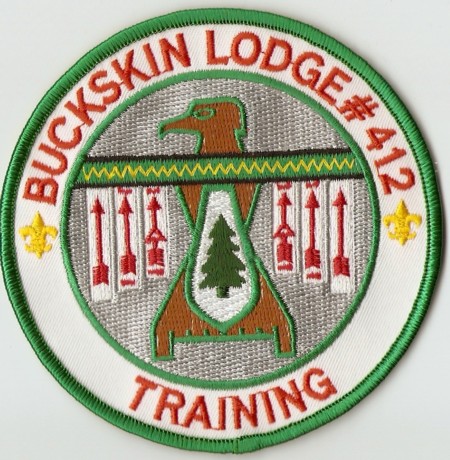 Buckskin Lodge #412 Training Patch R9