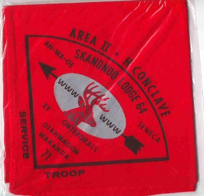 Skanondo Lodge 64 NEckerchief N1.7