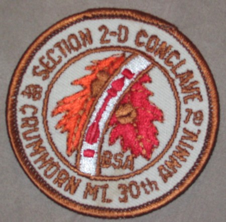 Section NE-2D 1978 Conclave Pocket Patch