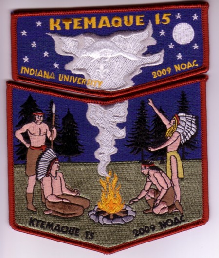 15s42x15 Ktemaque Lodge #15 2009 NOAC Trader Set
