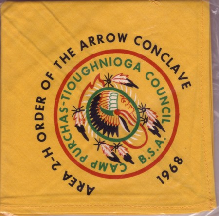 2-h-1968-n Area 2-H 1968 Neckerchief