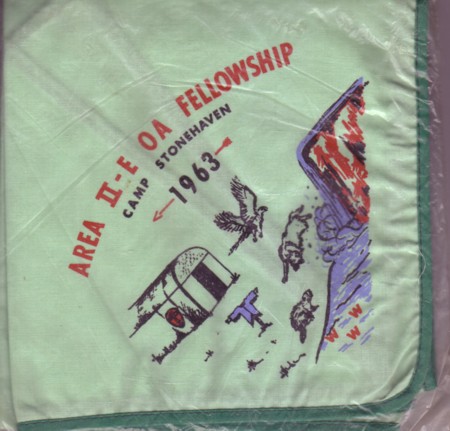 2e-1963-neckerchief Area 2-E 1963 Neckerchief