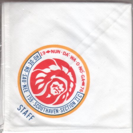 NE-2C 1976 Staff N Section NE-2C 1976 Staff Neckerchief