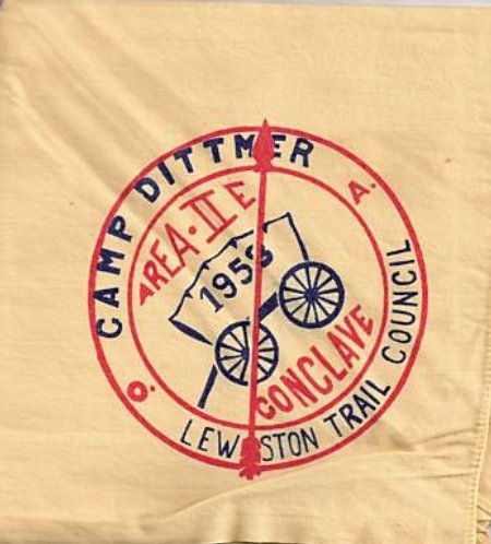 2e-1958-n Area 2-E 1958 Neckerchief