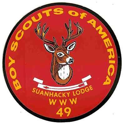49-sticker Suanhacky Lodge #49 Sticker