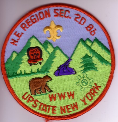 ne-2d-1986-r Section NE-2D 1986 Pocket Patch - Red