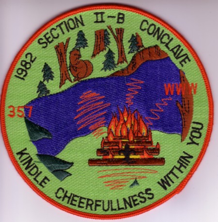 Section NE-2B 1982 Jacket Patch