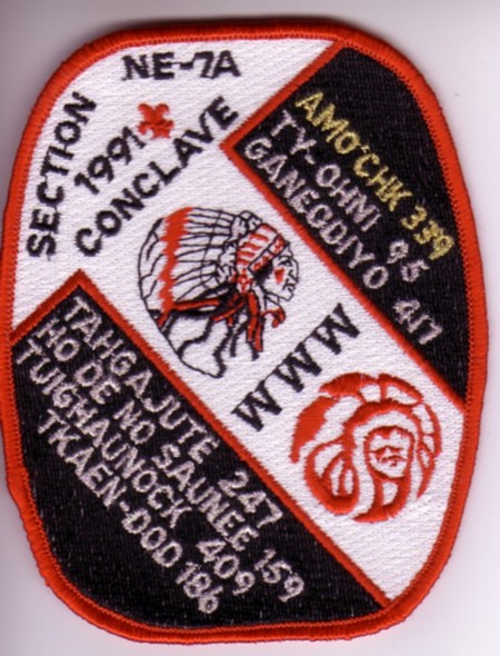 1991 Section NE-7A Pocket Patch