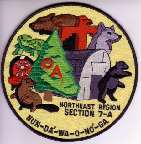 ne-7a-j Section NE-7A JAcket Patch circa 1989-1990