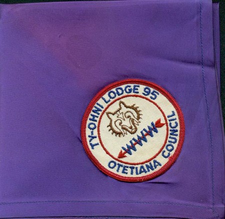 1952-noac-adult-hs Ty-Ohni Lodge #95 1952 NOAC Neckerchief
