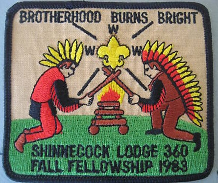 360ex1983-3 Shinnecock Lodge #360 1988 Fall Fellowship eX1988-8