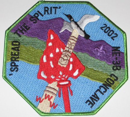 NE-3B 2002 J 2002 Section NE-3B Jacket Patch