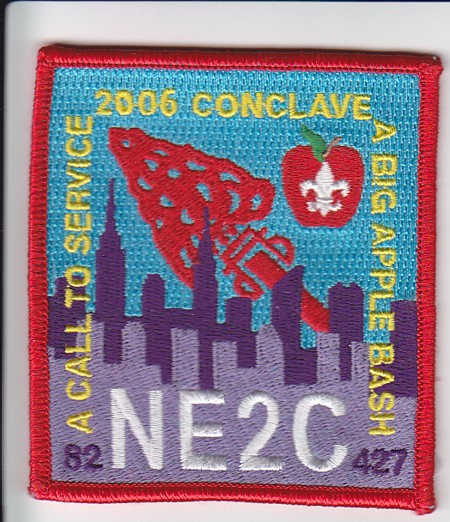 NE-2C 2006 RED X NE-2C 2006 Pocket Patch