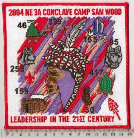 NE-3A 2004 Jacket Section NE-3A 2004 Jacket Patch