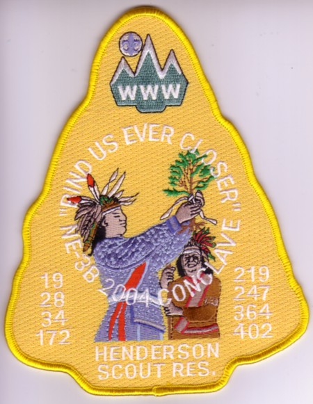 NE-3B 2004 J Section NE-3B 2004 Jacket Patch