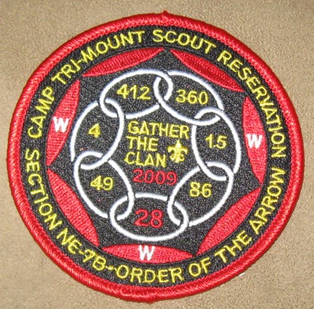 NE-7B 2009 R3 Dection NE-7B 2009 Staff Patch