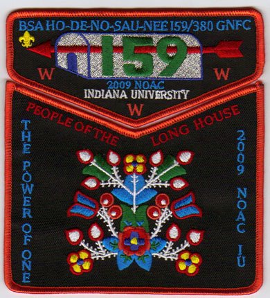 159 S45 X20 2009traderset Ho-De-No-Sau-Nee Lodge #159 2009 NOAC Trader Ser S45 X20