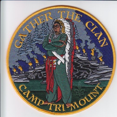 28 or trimount Half Moon Lodge #28 or Camp Tri-Mount Jacket Patch?