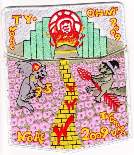 95sx09noac Ty-Ohni Lodge #95 2009 NOAC Trader Set S44 X17